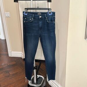 MOTHER Dark Blue Women's Jeans